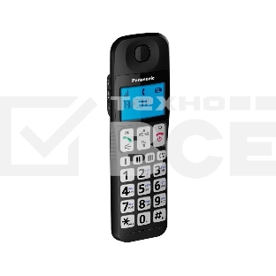 Телефон беспроводной (DECT) Panasonic KX-TGE110UCB черный