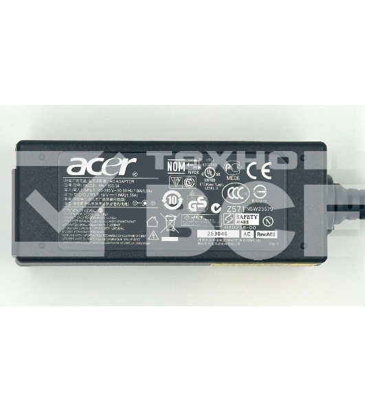 Блок питания (сетевой адаптер) для ноутбуков Acer 19V 1,58A 5.5x1.7, OEM