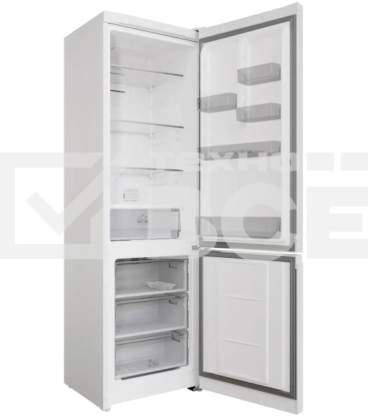Холодильник Hotpoint HT 5200 W белый двухкамерный 247/78л морозилка снизу, No Frost