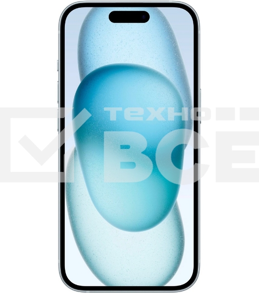 Смартфон Apple iPhone 15, 6/256Gb, голубой