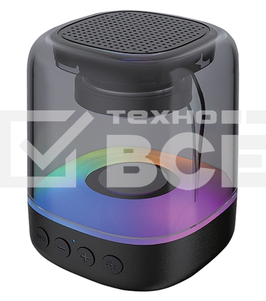 Акустическая система QUMO Plasma mini ВТ 0081 3 ВТ  объемное звучание  RGB