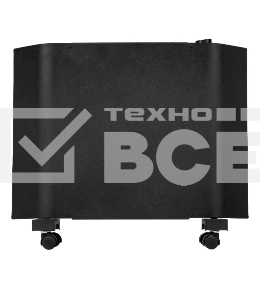 Конвектор Denzel XCE-1000B черный, 1000 Вт, 15 м2, термостат