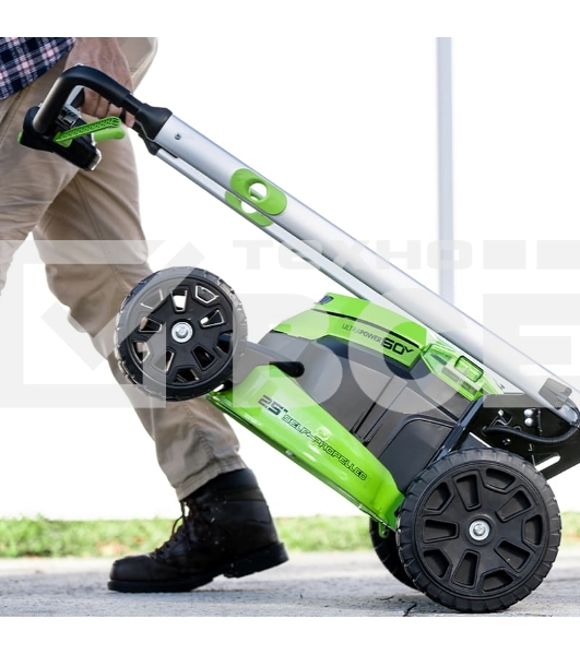 Газонокосилка аккумуляторная GreenWorks GD60LM61, 60V, 61 см, самоходная, бесщеточная, без АКБ и ЗУ (2519107)
