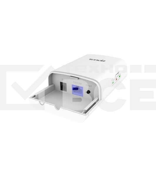 Tenda O1-5G Наружная точка доступа, 5 ГГц, до 867 Мбит/с, внутренняя антенна 1x9dBi, IP65, PoE, LAN 1x100 Мбит/с