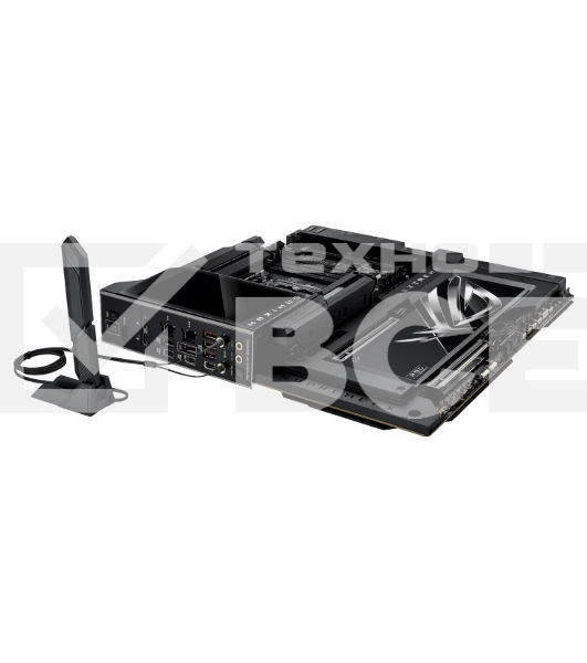 Материнская плата ASUS ROG MAXIMUS Z890 EXTREME, LGA 1851, Intel Z890, 4xDDR5, 4xSATA, 4xM.2, 1xPCI-E 5.0 x16, 1xPCI-E 5.0 x8, 1xHDMI, 2xUSB-C, 2x 10Gb LAN, 5xUSB-A 3.2 Gen 2, 1xUSB-C 3.2 Gen 2x2, 2xUSB-C Thunderbolt 5, 2x3.5 мм, 7.1, E-ATX