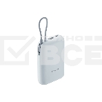 Внешний аккумулятор Xiaomi Power Bank 10000mAh (встроенный кабель) Ледяной синий GL, фото5
