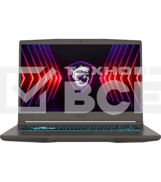 Ноутбук MSI Thin 15 B13UCX-2649XRU серый 9S7-16R831-2649 15.6