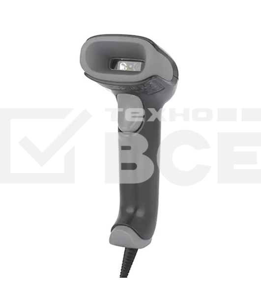 Сканер штрих-кода ручной Honeywell 1470G2D-2USB-R EMEA Kit, 2D имидж, проводной, 70 см/сек, USB, чёрный