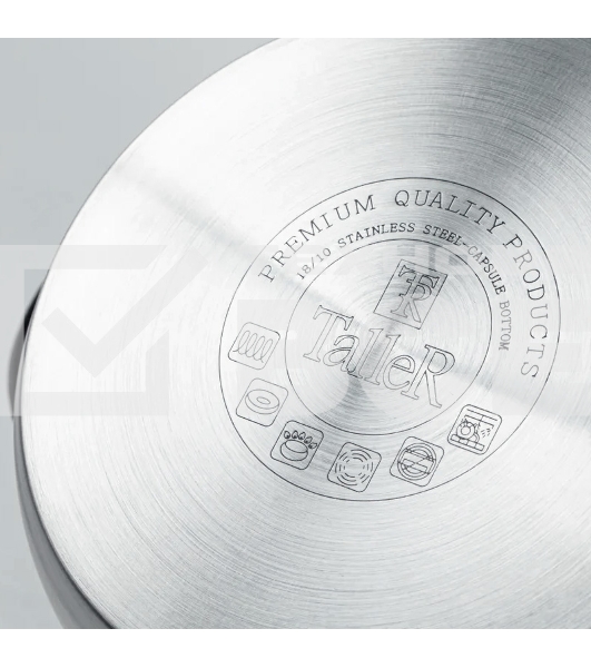 Кастрюля Taller TR-17352 нержавеющая сталь 18/10, 2.1 л