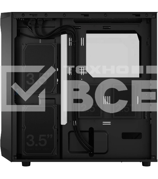Компьютерный корпус Fractal Design Focus 2 RGb черный TG Clear Tint/FD-C-FOC2A-03