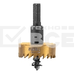 Коронка по металлу Denzel HSS, 40 мм, нитридтитановое покрытие, фото7