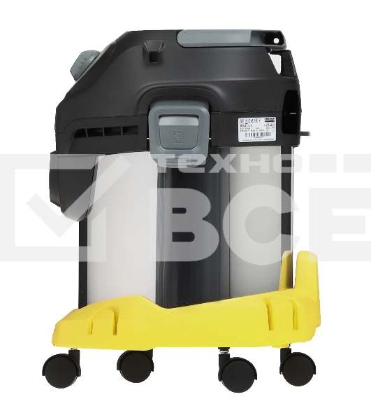 Строительный пылесос Karcher KWD 3 S V-15/4/20 AE *EU (уборка: сухая/влажная) желтый