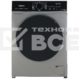 Стиральная машина Бирюса WM-SM812/03 M металлик, загрузка фронтальная 8 кг, 1200 об/мин, класс: А+++