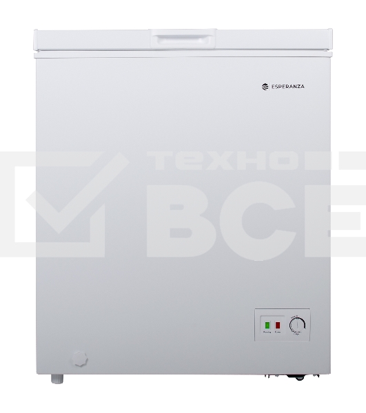 Морозильный ларь ESPERANZA Elite CFH165 FW белый, 165л