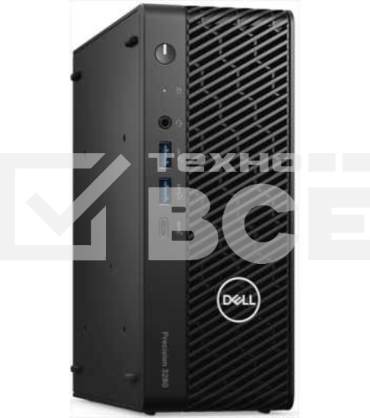 Компьютер Dell Precision 3280 i7 14900 (2.1) 64Gb SSD 1Tb RTX  A4000 16Gb CR Win 11Pro GbitEth 240W мышь клавиатура черный (3280-9641)