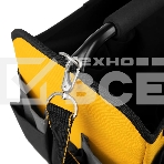 Переноска для инструмента Denzel 260х240х300 мм, 22 кармана, наплечный ремень, фото12