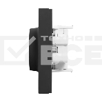 Розетка 2-м EKF UP1-SOB-210 СП Эпика 16А с заземл. без защ. шторок с рамкой механизм черный, фото8