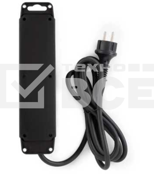 Сетевой фильтр Buro 300MDP-3-B 3 м, 3 розетки, черный, коробка