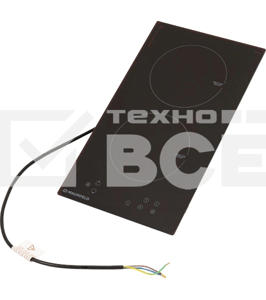 Индукционная варочная панель Maunfeld EVI.292-BK, конфорок: 2 шт., стеклокерамика, независимая, черный