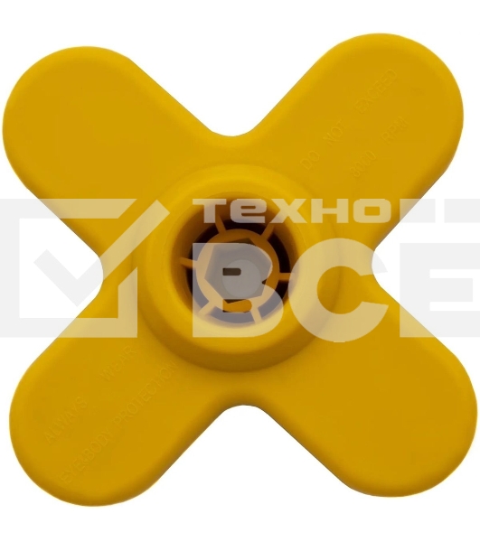 Головка триммерная универсальная гайка Denzel М10х1,25 левая 96362