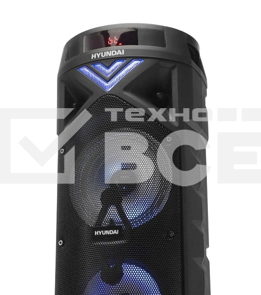 Минисистема Hyundai H-MC180 черный 80Вт/FM/USB/BT/SD/MMC