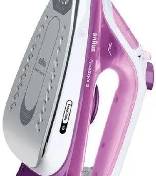 Утюг Braun FI3124PU фиолетовый/белый, 2400 Вт, 45 г/мин, 170 г/мин, 270 мл
