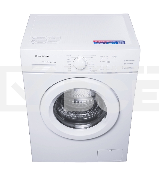Стиральная машина Maunfeld MFWM127WH051 белый, загрузка фронтальная 7 кг, 1200 об/мин., класс: А+++