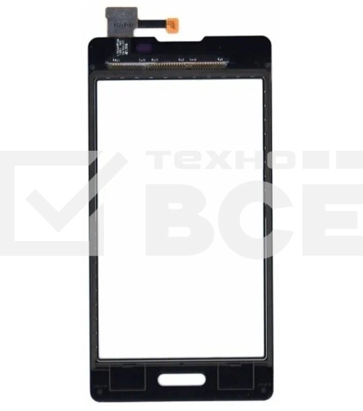 Сенсорное стекло (тачскрин) для LG Optimus L5 II E450 E460, белое