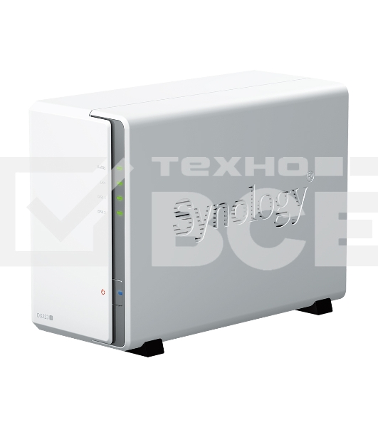 СХД настольное исполнение SYNOLOGY 2BAY NO HDD DS223J