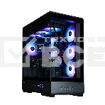 Компьютерный корпус ZALMAN P50 DS, ATX, BLACK, WINDOW, 2x3.5