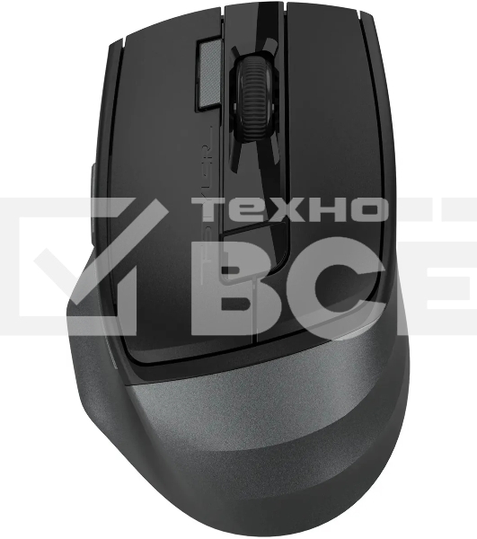 Мышь беспроводная A4Tech Fstyler FB45CS Air2 серый, 2000 dpi, радиоканал, Bluetooth, USB, кнопки - 7