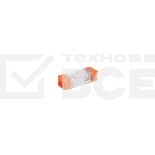 Экспресс-клемма Rexant СМК 2273-202R проходная разъемная 2 полюса 0,5-2,5мм² (50 шт/уп)