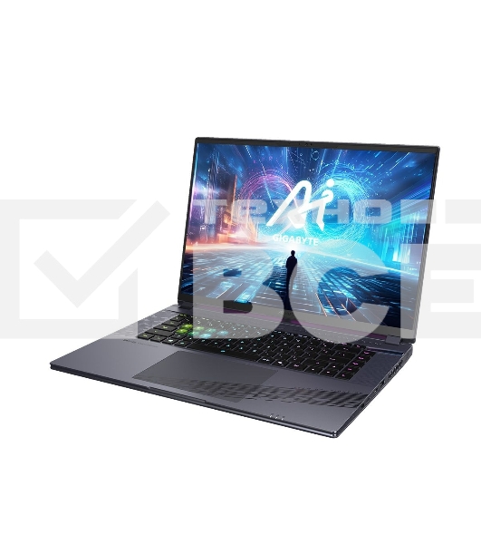 Ноутбук Gigabyte Aorus 16X темно-серый 16.0