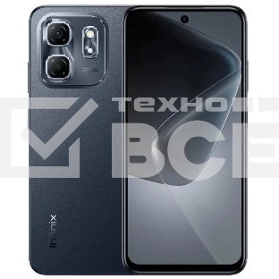 Смартфон Infinix HOT 50i, 4/128Gb, черный