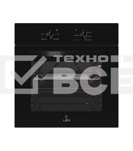 Духовой шкаф электрический LEX EDM 040 BBL чёрный