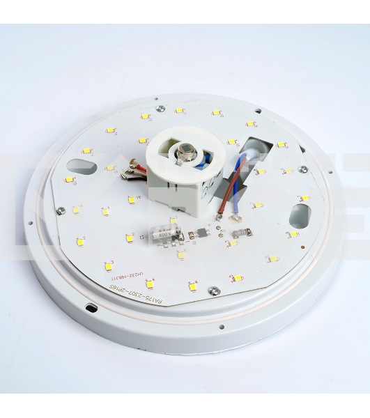 Светильник светодиодный Feron AL3016 ДБП-12w с датчиком 4000К 960Лм IP65 круглый белый