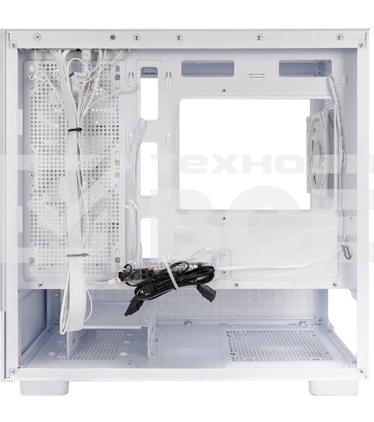 Корпус 1STPLAYER MIKU Mi5 ARGB White / mATX / 3x120mm ARGB fans / Mi5-WH-2FC7R-W-1FC7-W