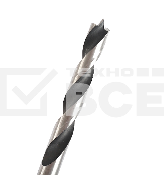 Сверло EDGE by PATRIOT по дереву спиральное 13 мм, W-образная заточка, 1 шт в блистере