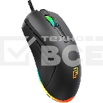 Мышь проводная Oklick 750G черный, 7200 dpi, USB, кнопки - 5, фото3