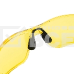 Очки защитные Denzel открытые, поликарбонатные, желтая линза, фото3