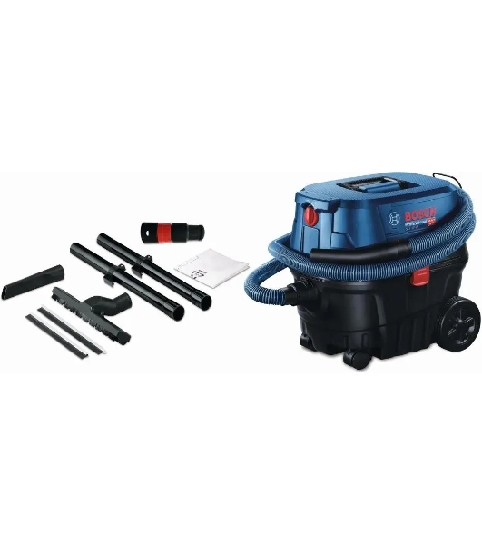 Строительный пылесос Bosch GAS 12-25 PL (060197C100) сух/влаж, 25 л, 1250 Вт, L, 65 л/с