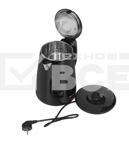 Чайник электрический Sakura SA-2150BK 1.8 л, двойной корпус,черн д