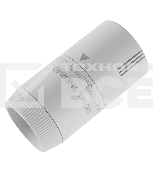 Термоголовка жидкостная Royal Thermo Design М30х1,5 (белый soft touch)