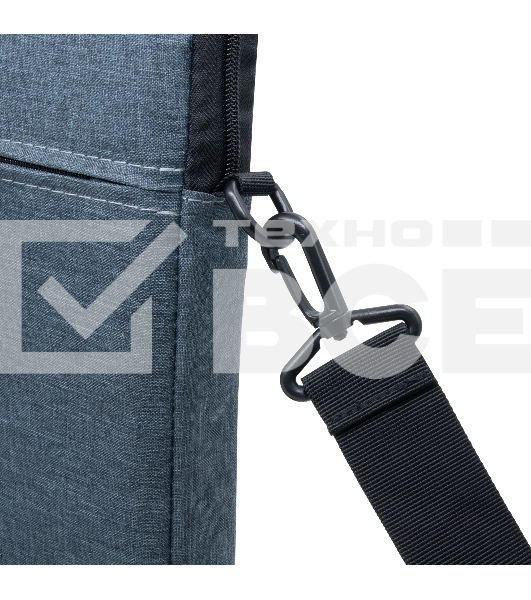 Сумка для ноутбука 15.6' Portcase KCB-165 Grey серый нейлон/полиэстер