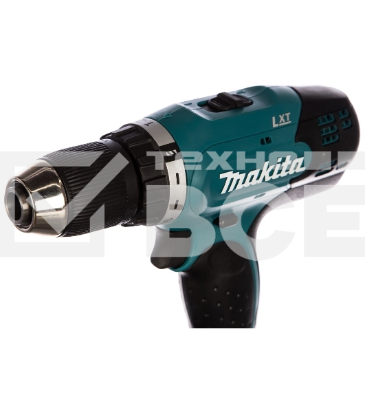 Дрель-шуруповерт Makita DDF453SYE ак 18В,2х1.5А·ч Li-ion,БЗП-13мм,0-400\1300об\м,42\27Нм,1.8кг,чем