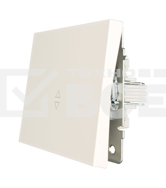 Выключатель проходной 1-кл. СП ZIMA IP20 10А безвинт. зажим слон. кость LEZARD 704-9088-105QC