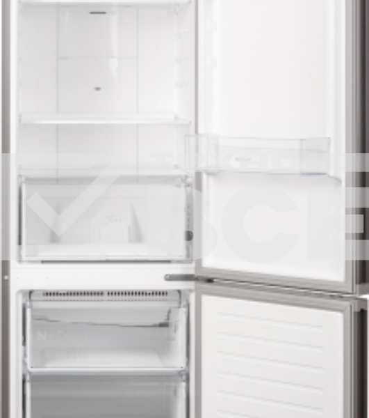 Холодильник Weissgauff CBN2WC2C2 INVERTER тёмно-серый двухкамерный 280/108л морозилка снизу, No Frost