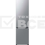 Холодильник Samsung RB38C600CS9/EF серебристый двухкамерный 276/114л морозилка снизу, No Frost, фото 1