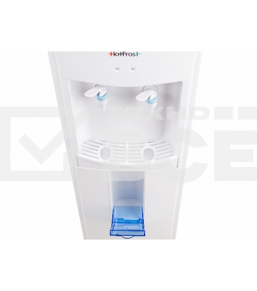 Кулер для воды Hotfrost V118R, верхняя загрузка, без нагрева, без охлаждения, белый