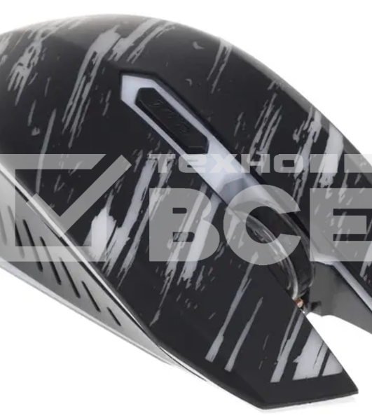 Мышь беспроводная Qumo Edge M17 черный, 2400 dpi, радиоканал, USB, кнопки - 6
